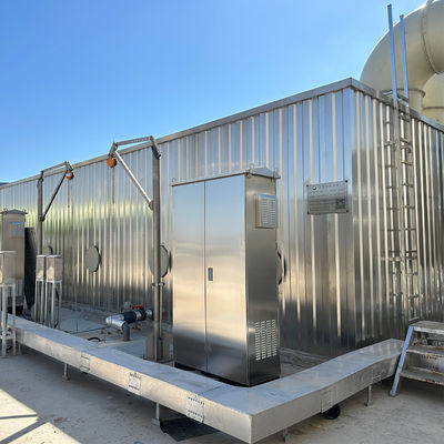 Οικολογικά φιλικό φίλτρο βαρέος νερού Συσκευή βιολογικής αποσμητικής για την επεξεργασία των VOC