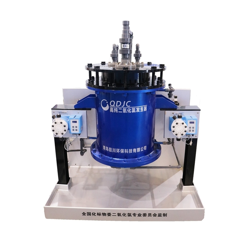Υλικό αντιδραστήρα κράματος Jct Generator Chlorine Dioxide για επεξεργασία νερού τύπου σακχαρόζη